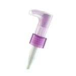 20/410 PP with anodized aluminum finish options lotion pump for hair care and personal care packaging, product view