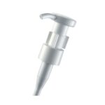 20/410 PP with anodized aluminum finish options lotion pump for hair care and personal care packaging, product view