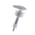 28/400 PP with anodized aluminum finish options lotion pump for hair care and personal care packaging, product view