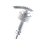 28/400 PP with anodized aluminum finish options lotion pump for hair care and personal care packaging, product view