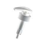 28/400 PP with anodized aluminum finish options lotion pump for hair care and personal care packaging, product view