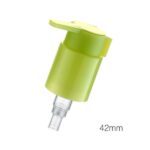 22/410, 24/410 PP with anodized aluminum finish options cream pump for hair care and personal care packaging, product view