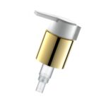 22/410, 24/410 PP with anodized aluminum finish options cream pump for hair care and personal care packaging, product view