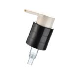 22/410, 24/410 PP with anodized aluminum finish options cream pump for hair care and personal care packaging, product view