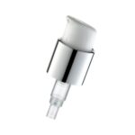 22/400, 24/400 PP with anodized aluminum finish options cream pump for hair care and personal care packaging, product view