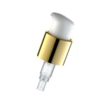 22/400, 24/400 PP with anodized aluminum finish options cream pump for hair care and personal care packaging, product view