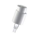 22/410, 24/410 PP with anodized aluminum finish options cream pump for hair care and personal care packaging, product view