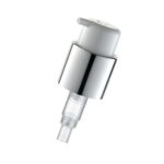 22/400, 24/400 PP with anodized aluminum finish options cream pump for hair care and personal care packaging, product view