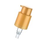 22/410, 24/410 PP with anodized aluminum finish options cream pump for hair care and personal care packaging, product view