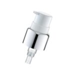 24/410 PP with anodized aluminum finish options cream pump for hair care and personal care packaging, product view