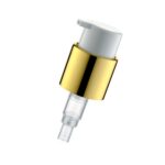 22/400, 24/400 PP with anodized aluminum finish options cream pump for hair care and personal care packaging, product view