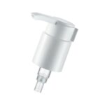 22/410, 24/410 PP with anodized aluminum finish options cream pump for hair care and personal care packaging, product view