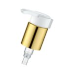 22/410, 24/410 PP with anodized aluminum finish options cream pump for hair care and personal care packaging, product view