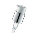 22/400, 24/400 PP with anodized aluminum finish options cream pump for hair care and personal care packaging, product view
