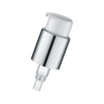 22/410, 24/410 PP with anodized aluminum finish options cream pump for hair care and personal care packaging, product view
