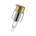 22/400, 24/400 PP with anodized aluminum finish options cream pump for hair care and personal care packaging, product view