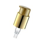 22/410, 24/410 PP with anodized aluminum finish options cream pump for hair care and personal care packaging, product view