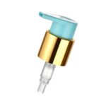 22/400, 24/400 PP with anodized aluminum finish options cream pump for hair care and personal care packaging, product view