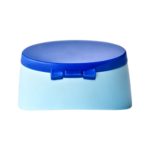 26mm PP bi-color cap for hair care and personal care packaging, back view
