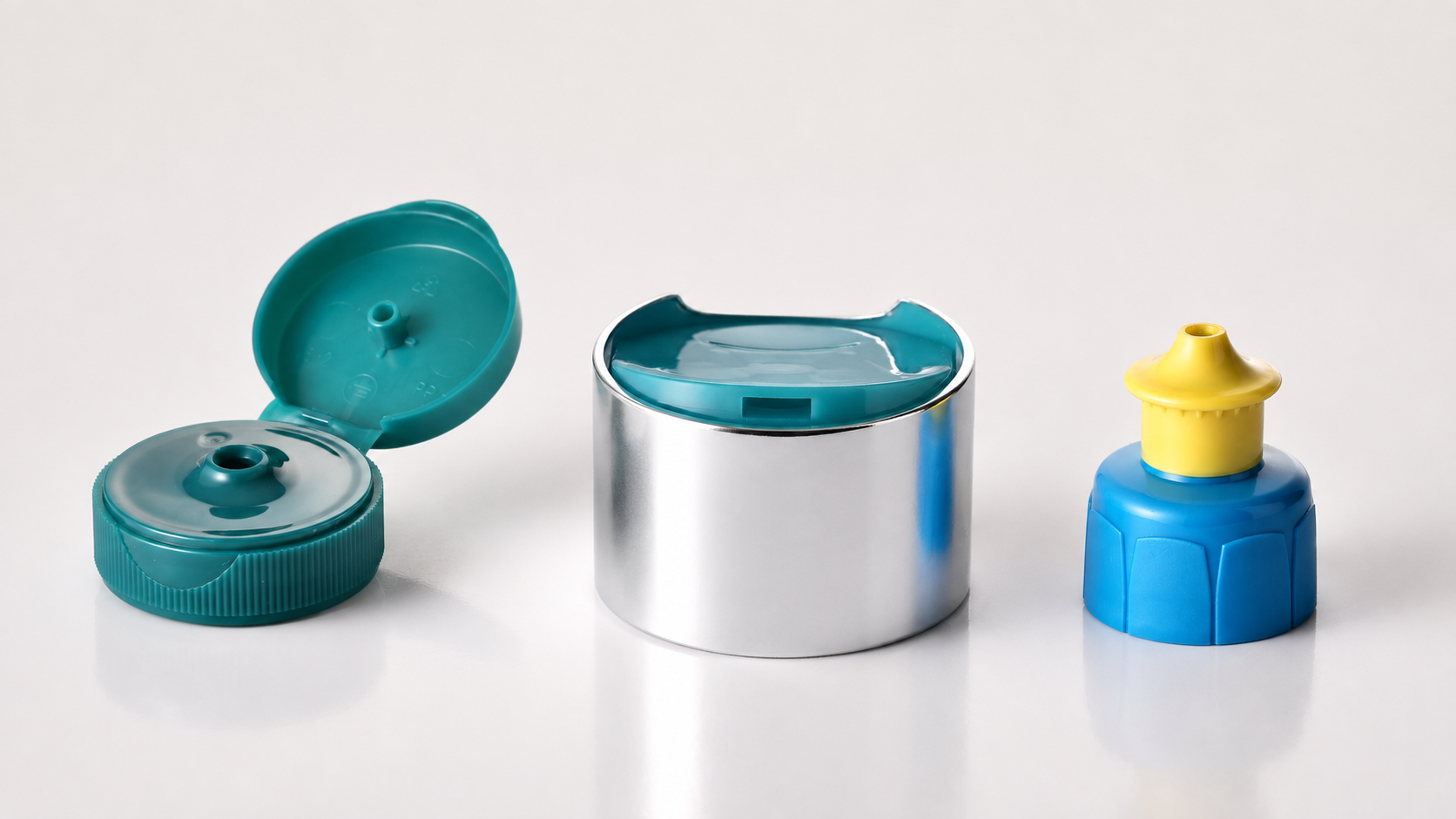 flip top vs disc top vs push pull caps