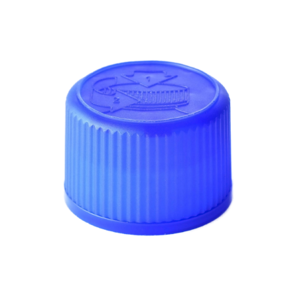 24/410 PP child-resistant cap for food and condiment and pharmaceutical packaging, front view
