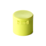 13/415 PP flip top cap for hair care and personal care packaging, back view