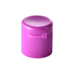17/415 PP flip top cap for hair care and personal care packaging, back view
