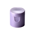 18/415 PP flip top cap for hair care and personal care packaging, front view closed