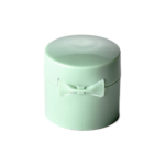 18/410 PP flip top cap for hair care and personal care packaging, back view