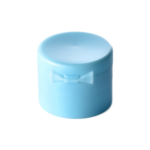 20/410 PP flip top cap for hair care and personal care packaging, back view