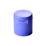 20/415 PP flip top cap for hair care and personal care packaging, back view
