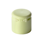 20/410 PP flip top cap for hair care and personal care packaging, back view