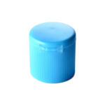 24/415 PP flip top cap for hair care and personal care packaging, back view