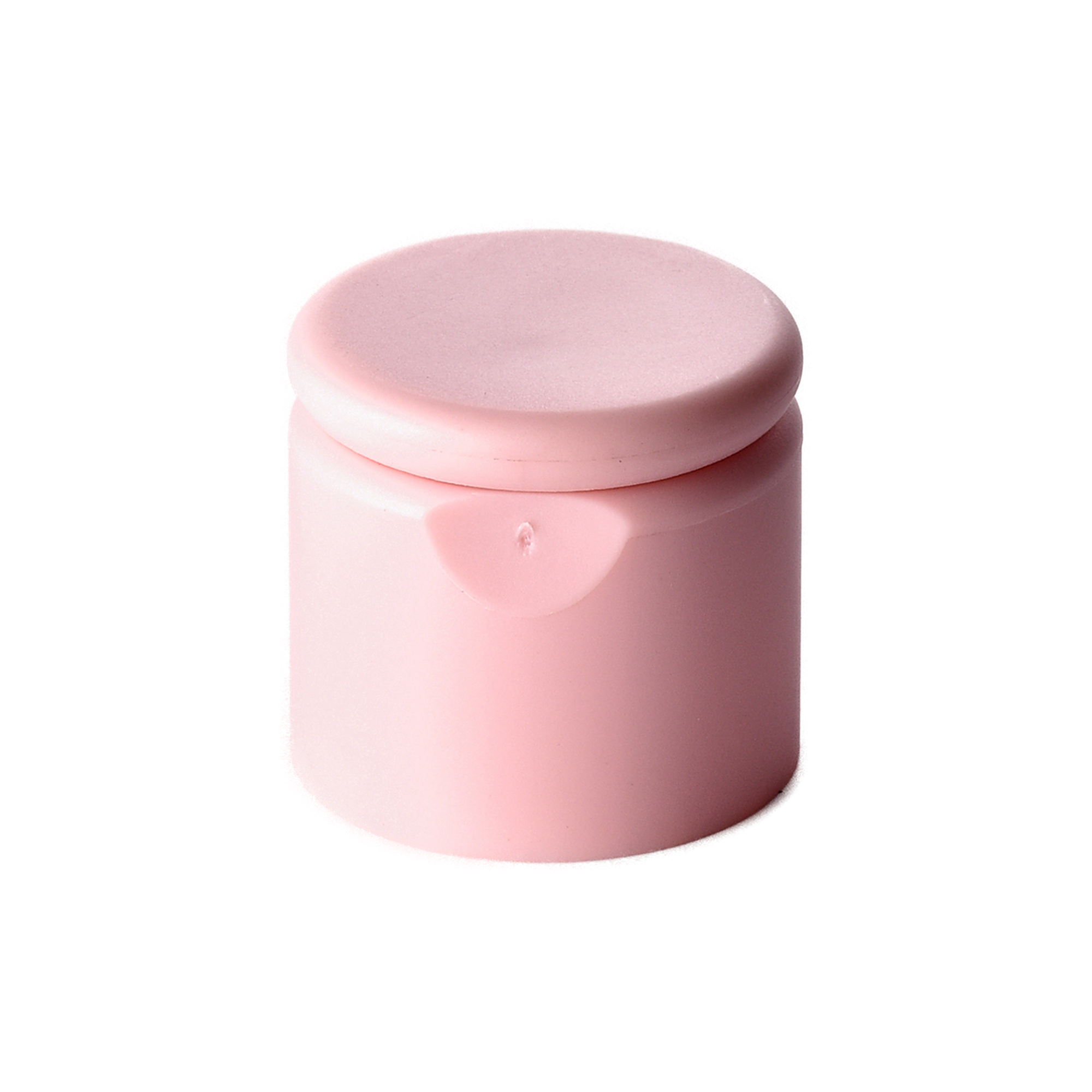H24-08-1 24/410 PP flip top cap for hair care and personal care packaging, front view closed