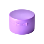 28/410 PP flip top cap for hair care and personal care packaging, back view