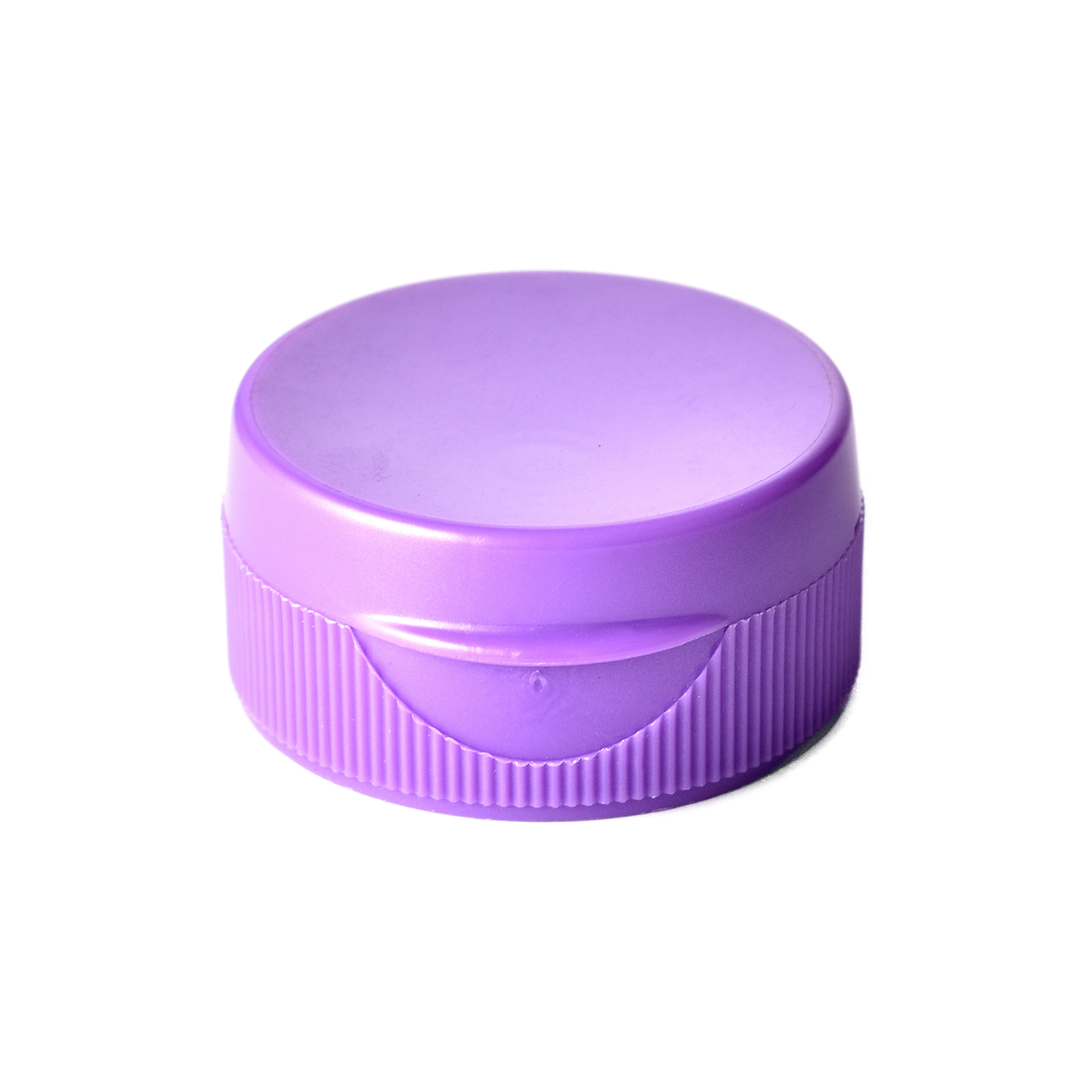 H32-11A-1 32/400 PP flip top cap for food and condiment, hair care and personal care packaging, front view closed