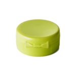 32/400 PP flip top cap for food and condiment, hair care and personal care packaging, back view