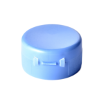 33/400 PP flip top cap for food and condiment, hair care and personal care packaging, back view