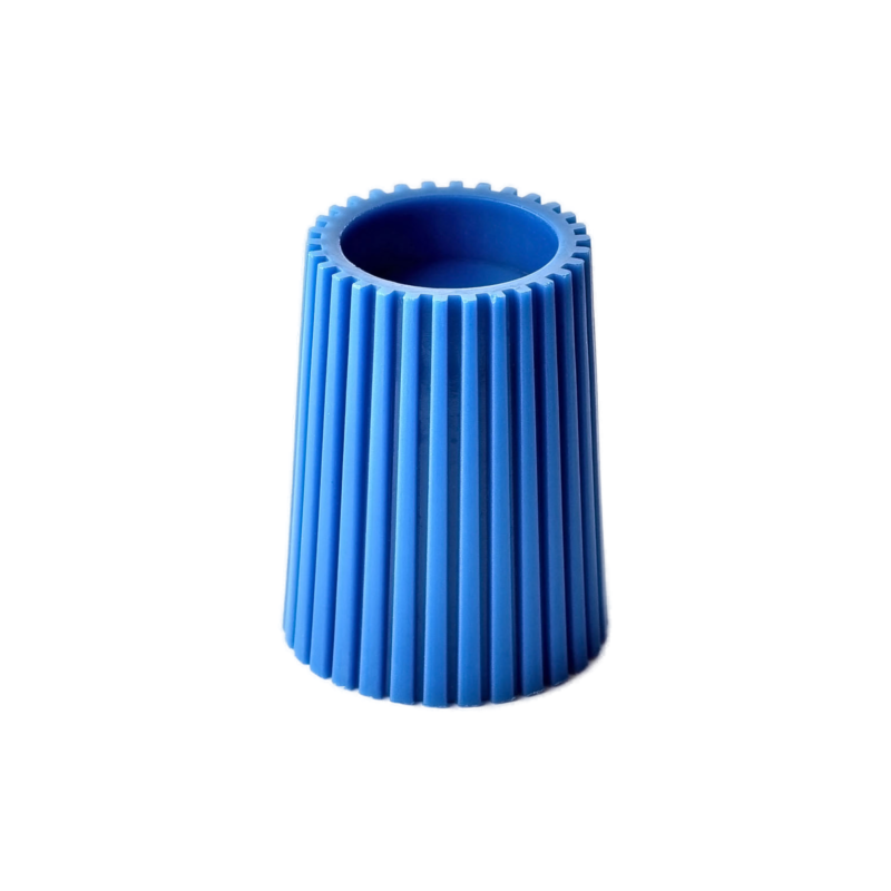 20/420 PP screw cap for hair care and personal care packaging, front view