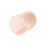 24/415 PP screw cap for hair care and personal care packaging, bottom view