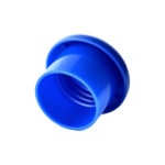 24/415 PP screw cap for hair care and personal care packaging, bottom view