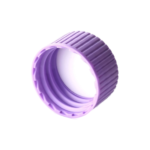 28/410 PP screw cap for hair care and personal care packaging, bottom view