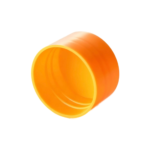 28/410 PP screw cap for hair care and personal care packaging, bottom view