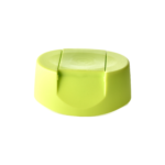 26mm PP and TPE snap-on tpe cap for food and condiment, personal care and household care packaging, back view