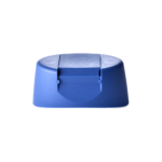 26mm PP and TPE snap-on tpe cap for food and condiment, personal care and household care packaging, back view
