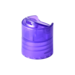 18/410 PP disc top cap for hair care, household care and personal care packaging, side view