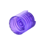 18/410 PP disc top cap for hair care, household care and personal care packaging, bottom view