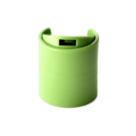 20/410 PP disc top cap for hair care, household care and personal care packaging, front view