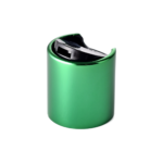 20/410 PP with an aluminum collar disc top cap for hair care, household care and personal care packaging, side view