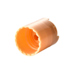 20/415 PP disc top cap for hair care, household care and personal care packaging, bottom view